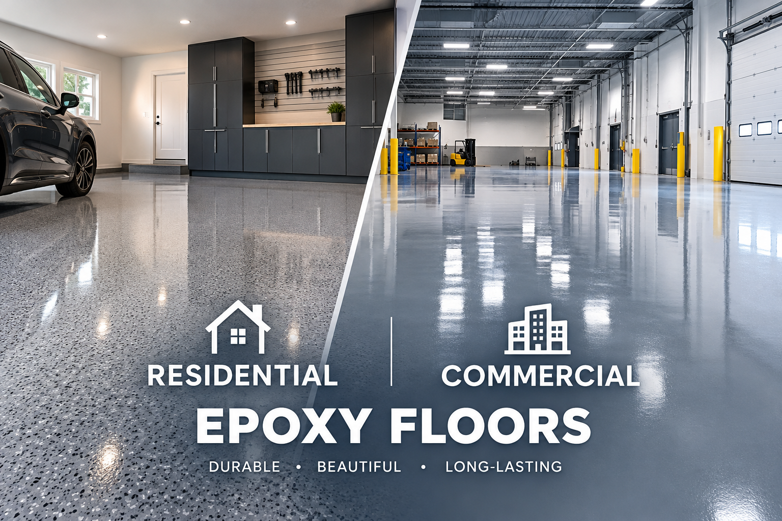 residential and commercial epoxy floors